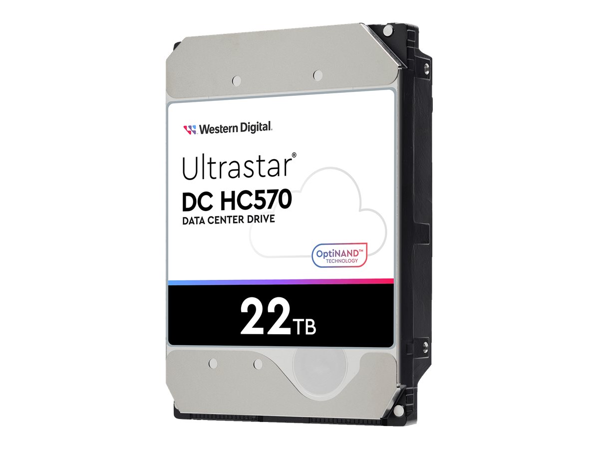 WD Ultrastar DC HC570 - Festplatte - 22 TB - intern - 3.5" (8.9 cm) OEM