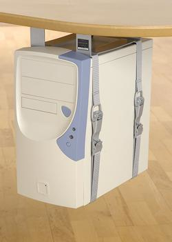 Kondator LiftFix - Tischmontierte CPU-Halterung - Silber - 330 x 50 x 100 mm - 1,1 kg, Ansicht 2
