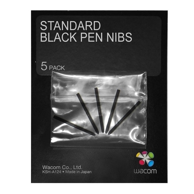 Wacom Standard Pen Nibs - Digitale Stiftspitze - Schwarz (Packung mit 5), Ansicht 4