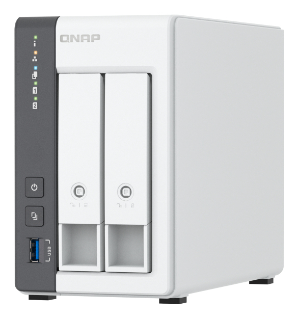 QNAP TS-216G - NAS-Server - 2 Schächte - SATA 6Gb/s, Ansicht 2