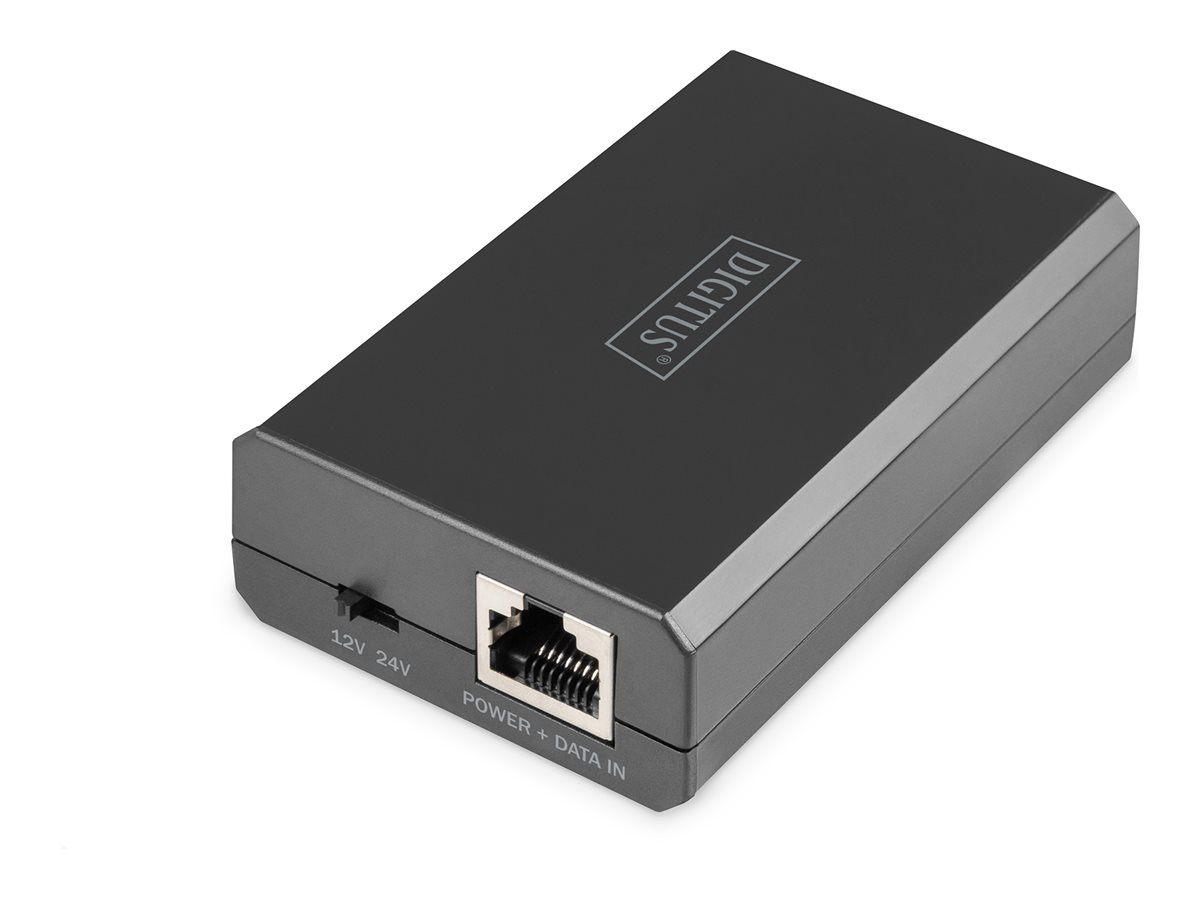 DIGITUS Gigabit Ethernet PoE Splitter, 802.3bt, 51 W