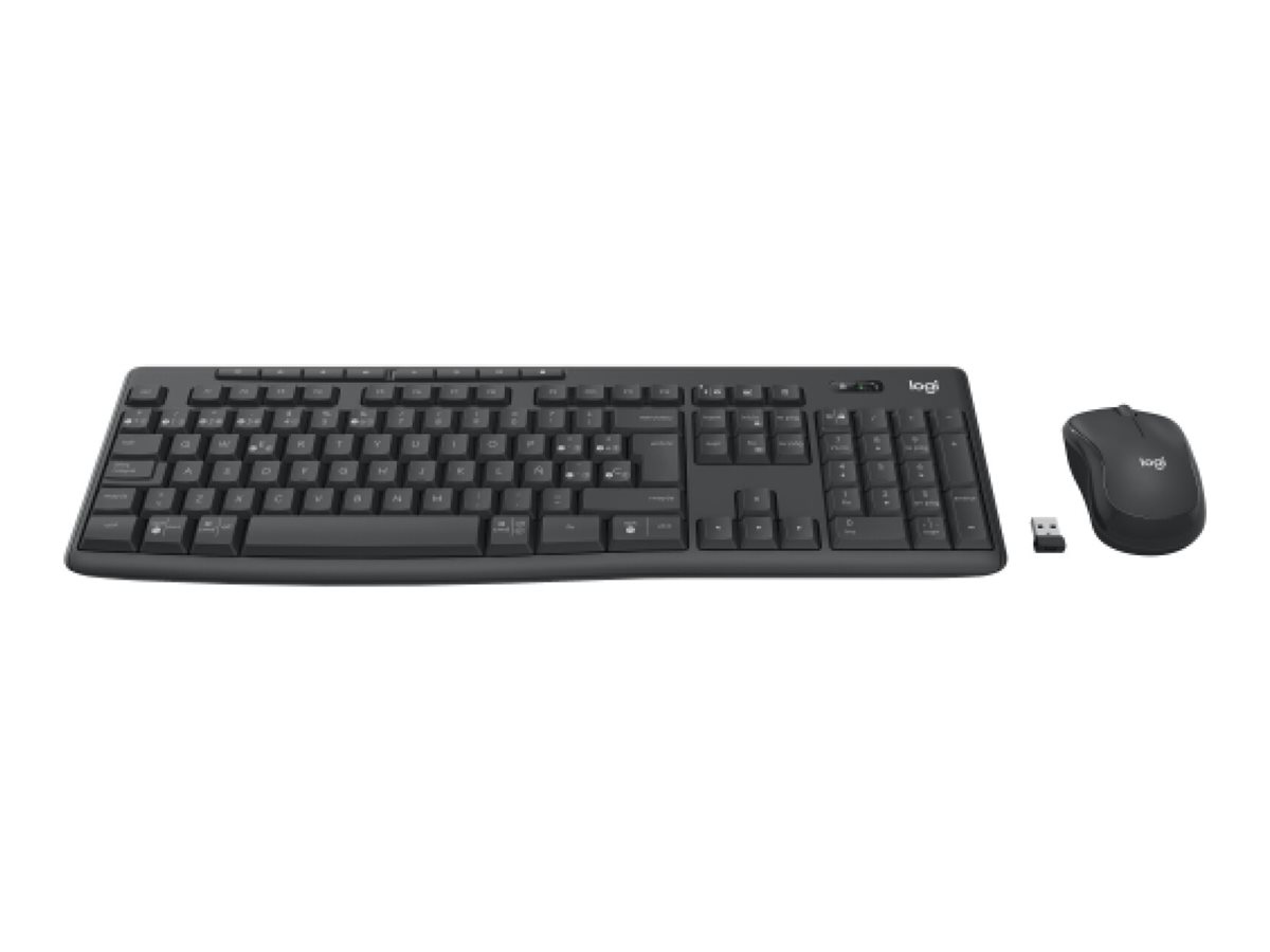 Logitech MK370 Combo for Business - Tastatur-und-Maus-Set - kabellos - Bluetooth LE - TL: Nordisch, QWERTY, Ansicht 3