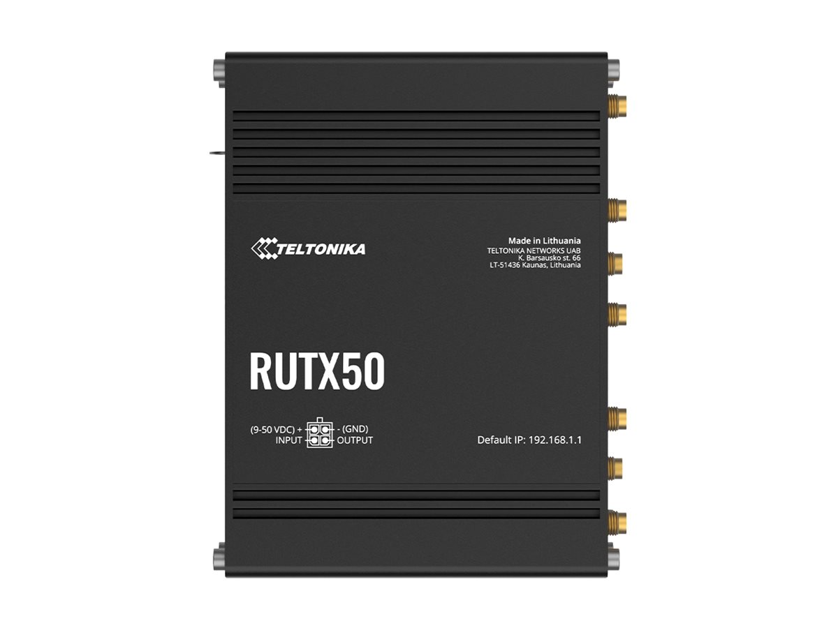 Teltonika RUTX50 - Wireless Router - WWAN 4-Port-Switch, Ansicht 4