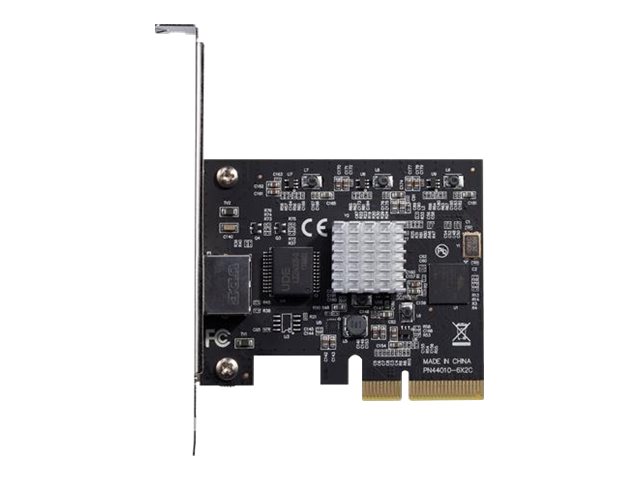 StarTech.com 1-Port PCIe 10GBase-T / NBASE-T Ethernet Netzwerkkarte - 5 Speed Netzwerk Unterstützung: 10G/5G/2,5G/100Mbit/s - PCIe 2.0 x4 - Netzwerkadapter - PCIe 2.0 x4 Low-Profile - 1000Base-T x 1