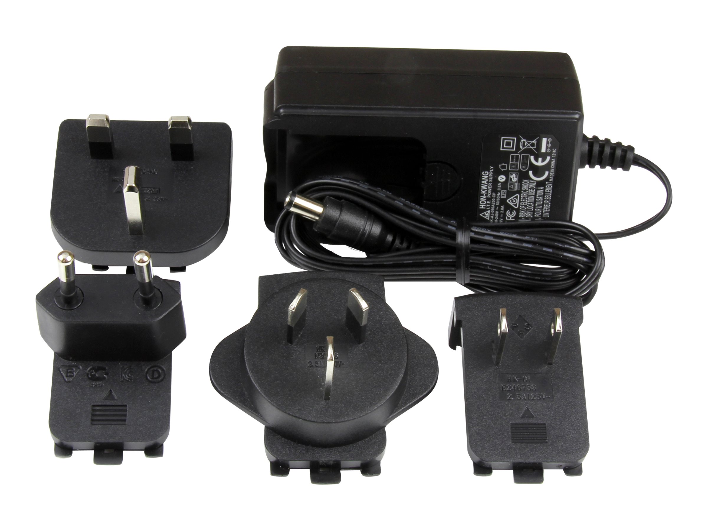 StarTech.com StarTech Universal Replacement Power Adapter - DC 9 Volts, 2 Amps Power Adapter (SVA9M2NEUA)