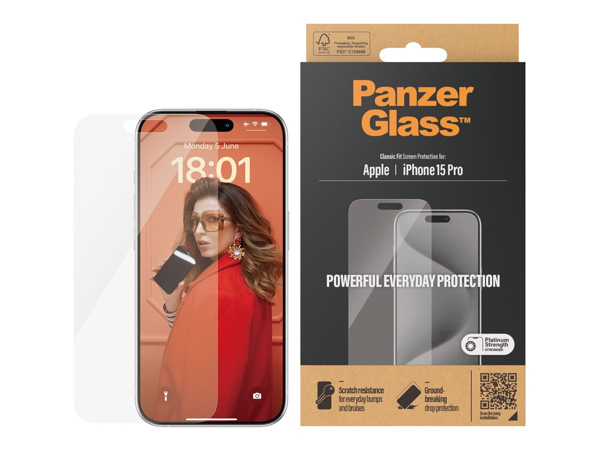 PanzerGlass Bildschirmschutz für Handy - klassische Passform, Ansicht 3