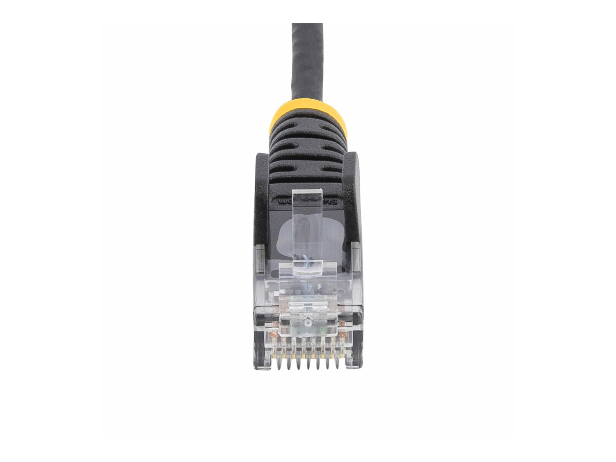 StarTech.com 7m Black Slim CAT6 Ethernet Cable, Snagless, 28AWG, LSZH - Patch-Kabel - RJ-45 (M), Ansicht 3