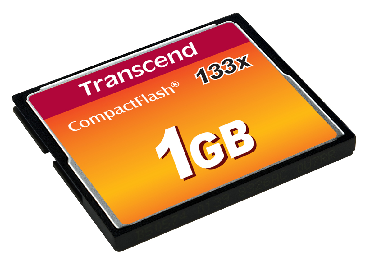 Transcend Flash-Speicherkarte - 1 GB - 133x, Ansicht 3