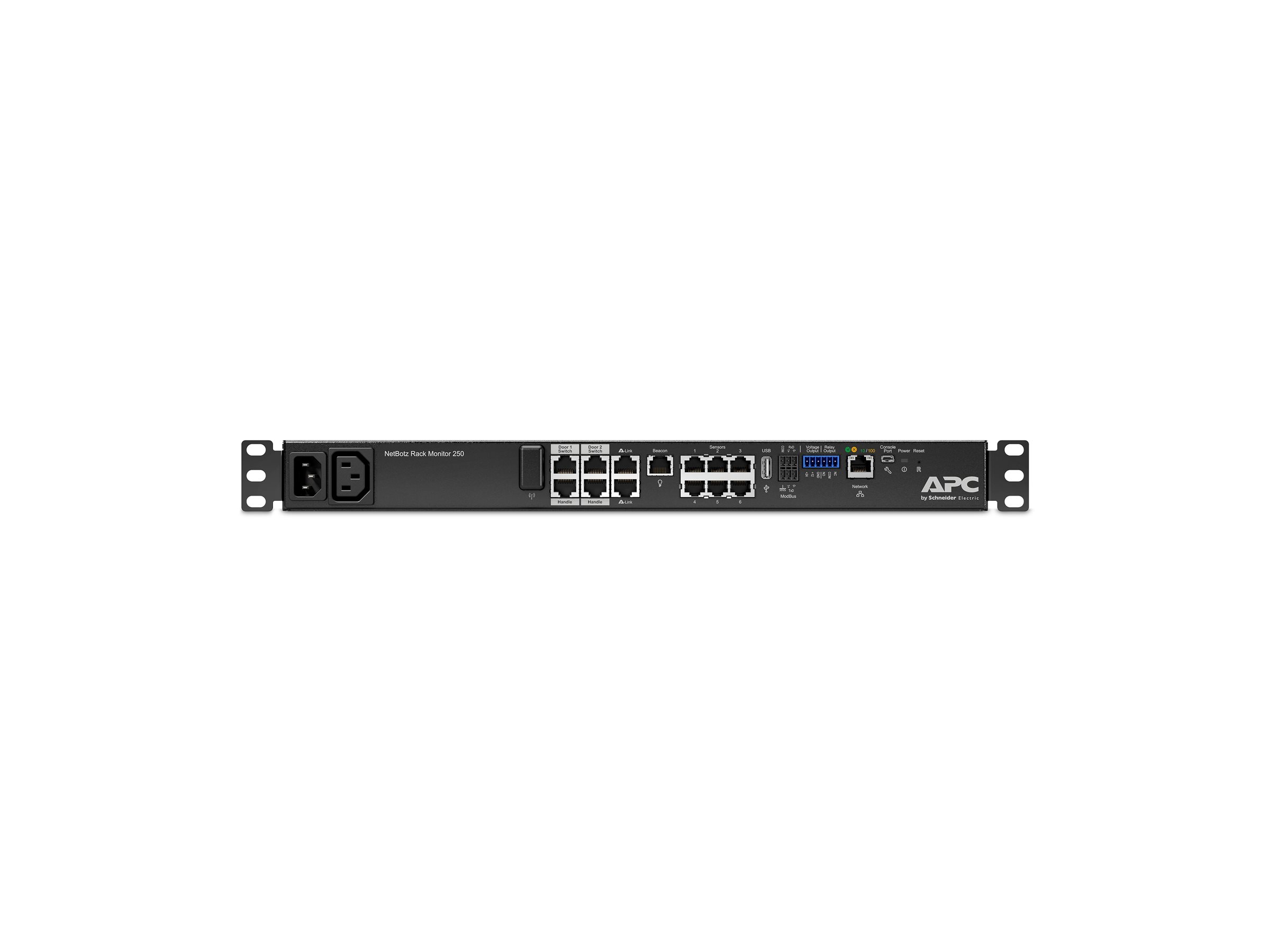 APC NetBotz Rack Monitor 250 - Gerät zur Umgebungsüberwachung, Ansicht 4