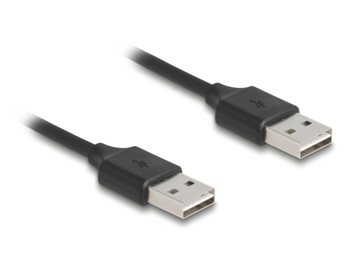 Delock Spiralkabel EASY-USB 2.0 Typ-A Stecker zu EASY-USB Typ-A Stecker 0.5 m bis 0.8 - Digital/Daten, Ansicht 2