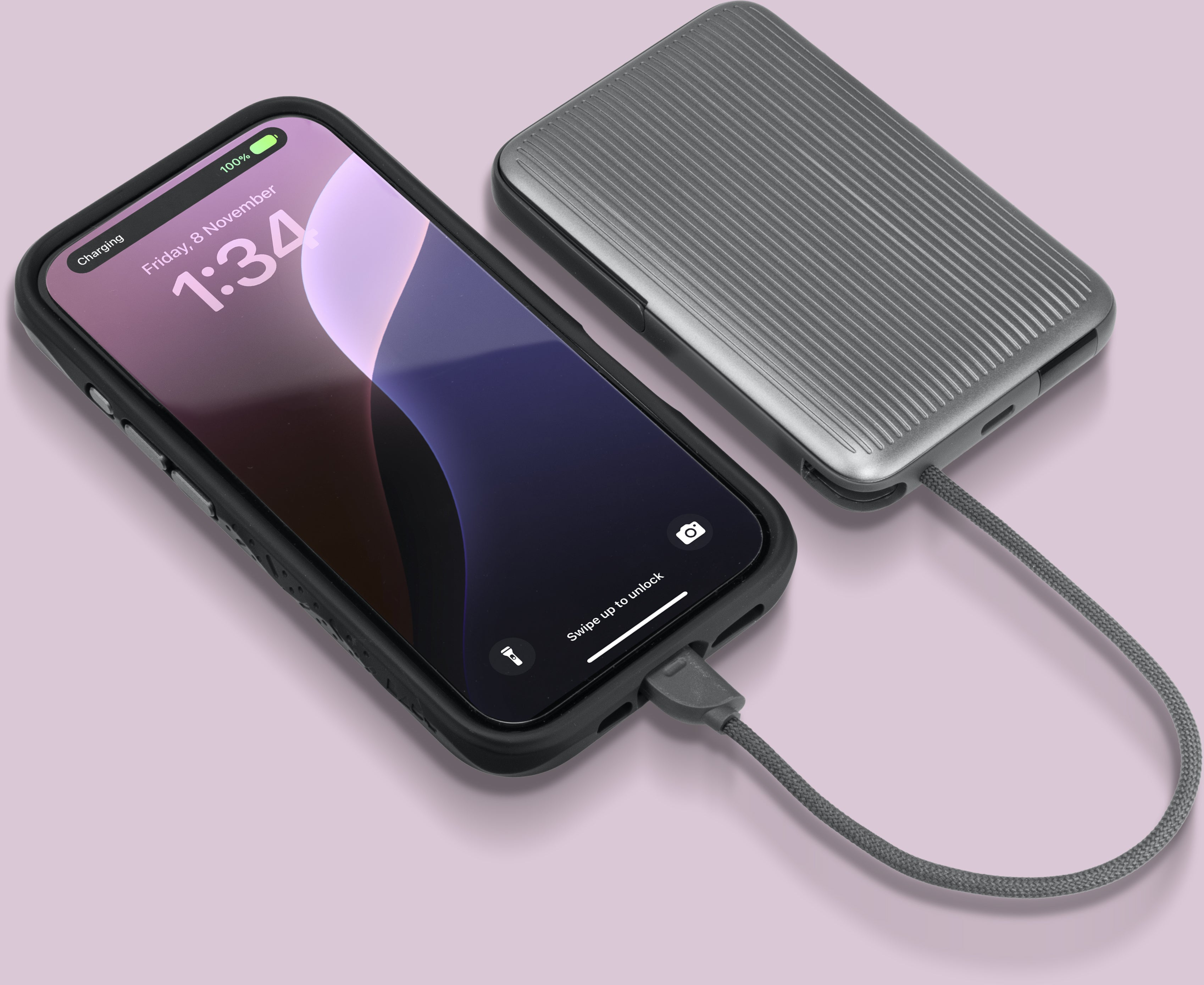 Laut International POWER CHARGE RISER+ Black Powerbank, Ansicht 2