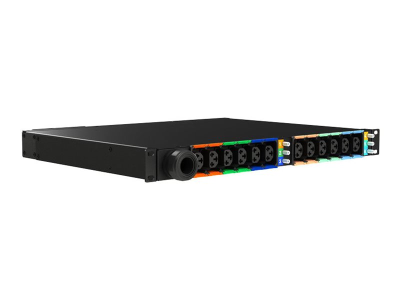 Lenovo Stromverteilungseinheit (Rack - einbaufähig) - geschaltet und überwacht - Wechselstrom 200-240 V - 3-Phasen Delta - Ethernet 101001000 - Eingabe Eingang IEC 60309 3P+N+E - Ausgangsanschlüsse: 12 (IEC 60320 C13C19)