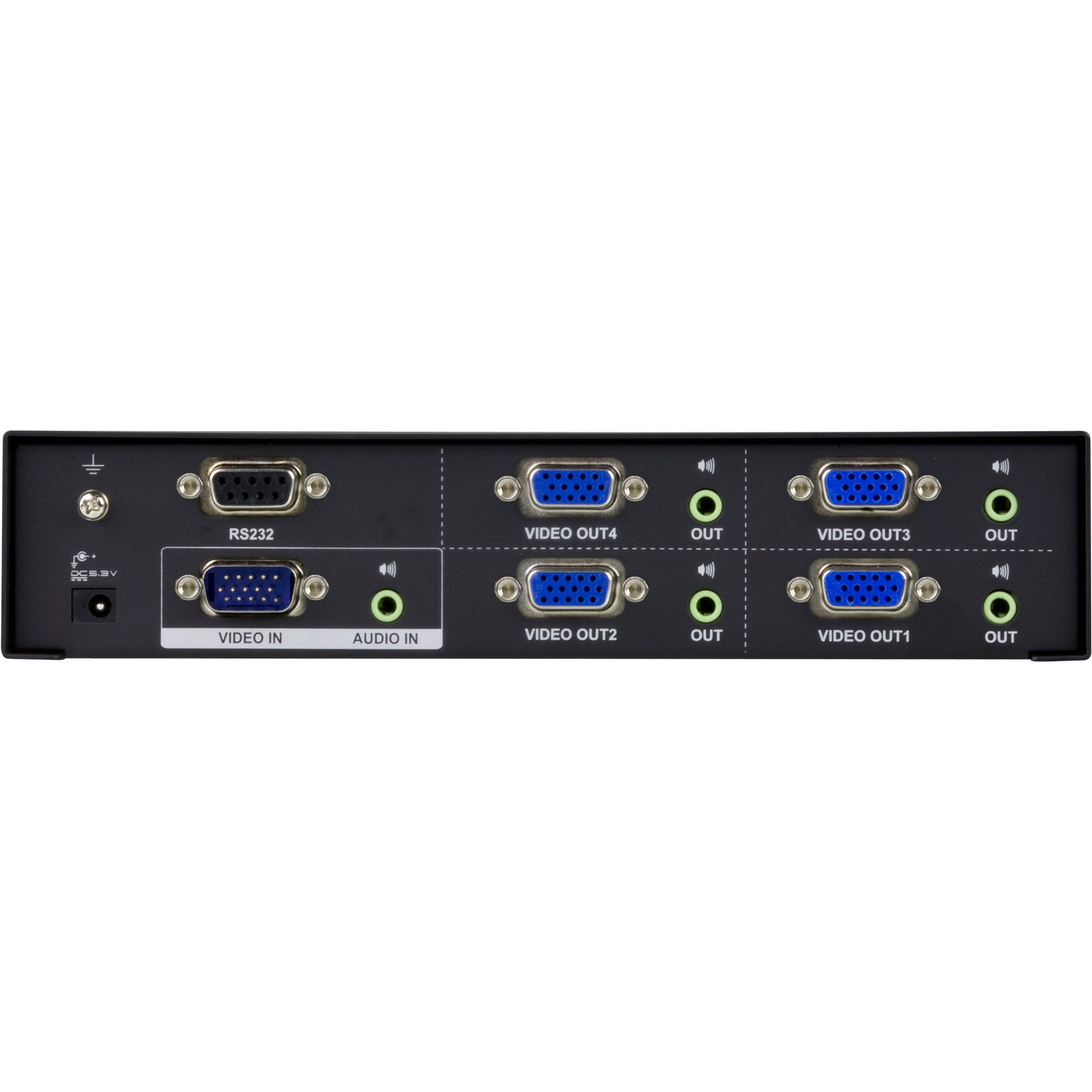 ATEN VanCryst VS0104 - Video-Audio-Splitter