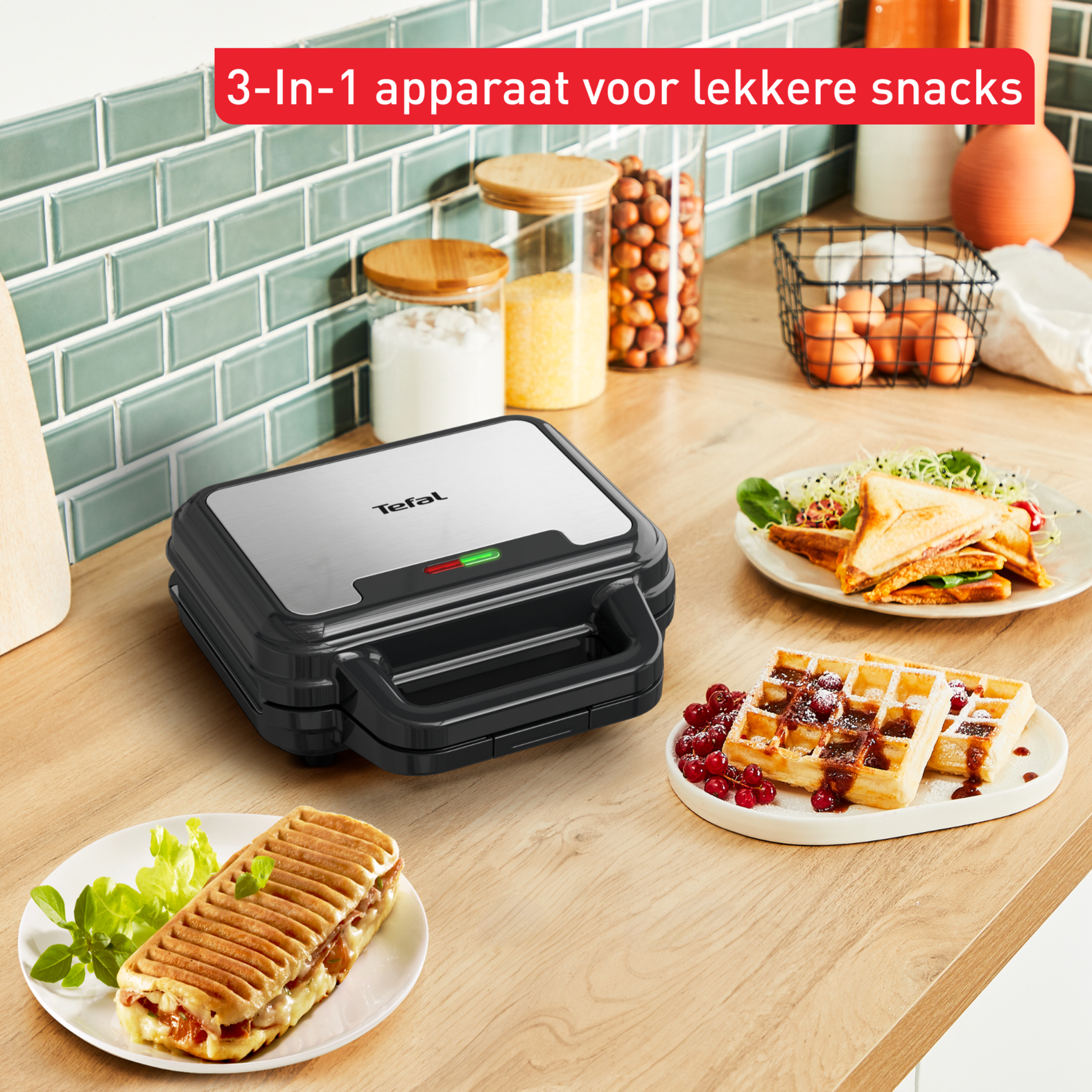TEFAL UltraCompact 3in1 SW383D10 contact grill, Ansicht 3