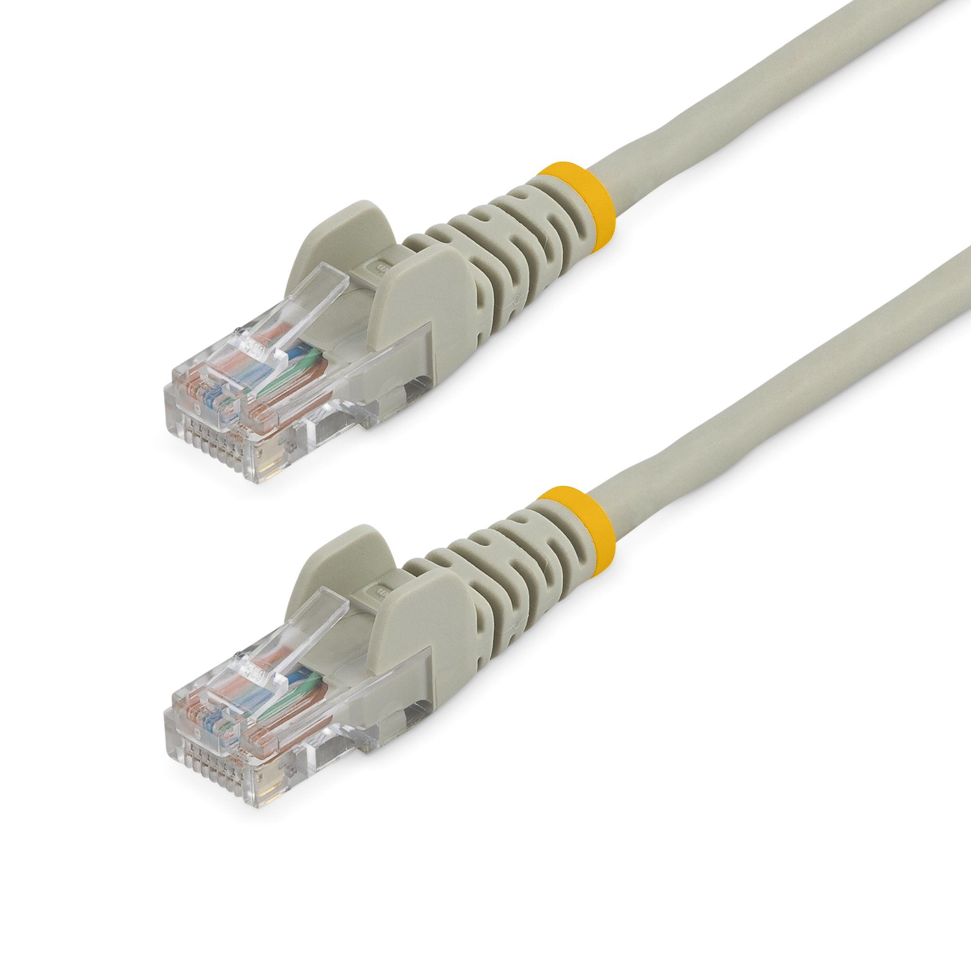 StarTech.com 45PAT5MGR, 5 m, Cat5e, U/UTP (UTP), RJ-45, RJ-45, Grau