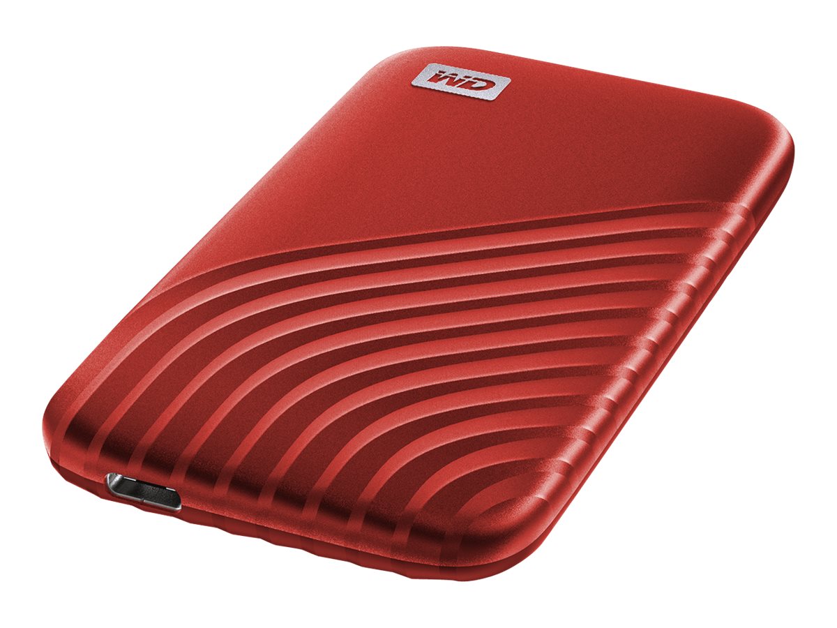 WD My Passport SSD WDBAGF0020BRD - SSD - verschlüsselt - 2 TB - extern (tragbar), Ansicht 5