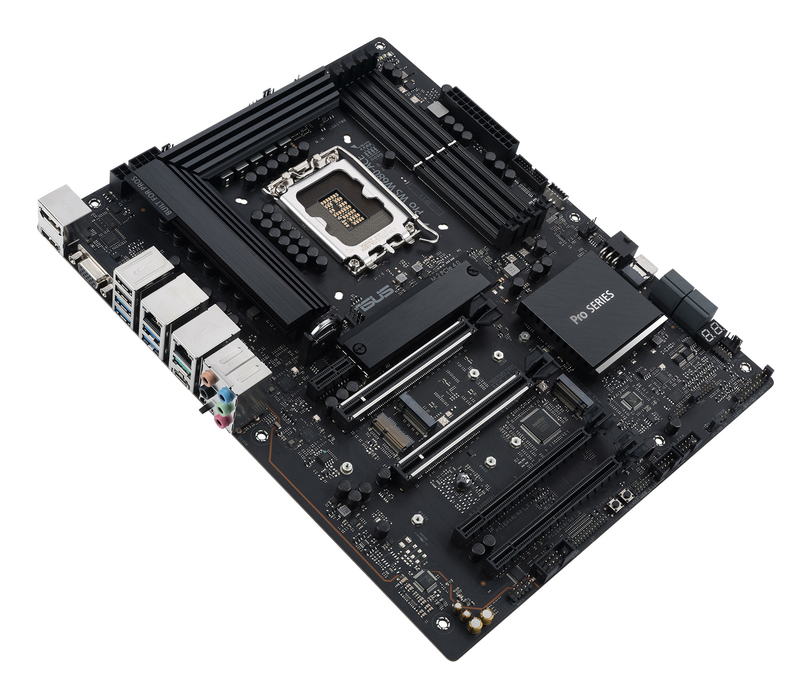 ASUS Pro WS W680-ACE - Motherboard - ATX - LGA1700-Sockel - W680 Chipsatz, Ansicht 4