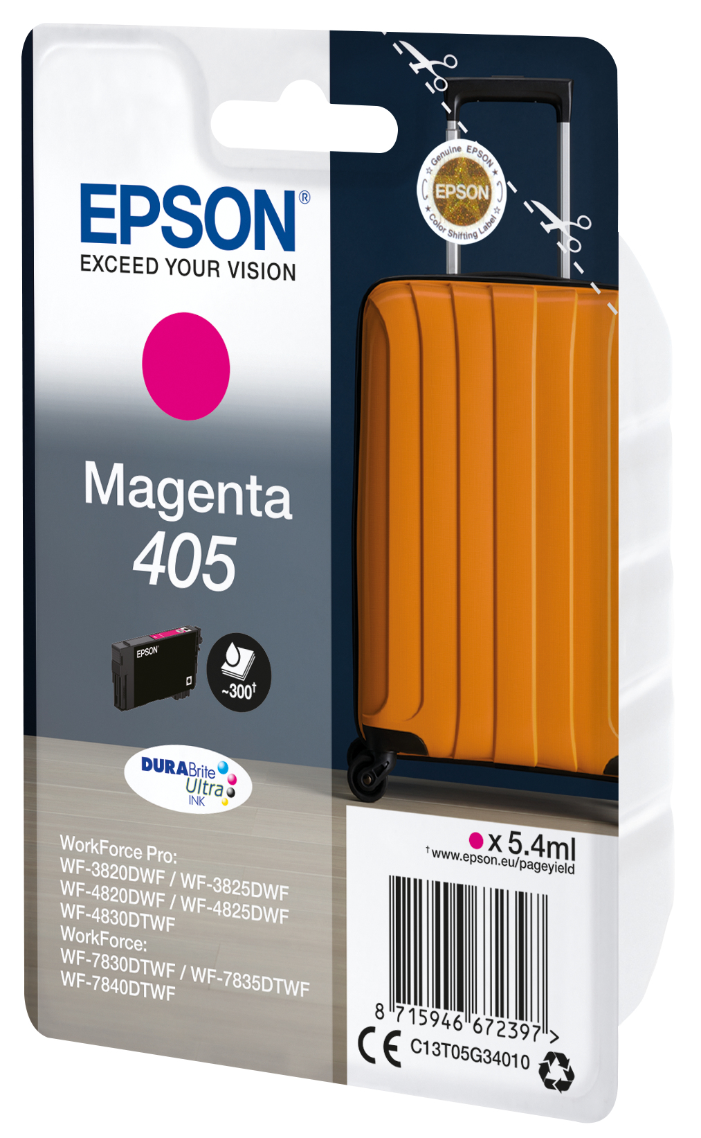 Epson 405 - Tintenpatrone Original - Magenta - 5,4 ml