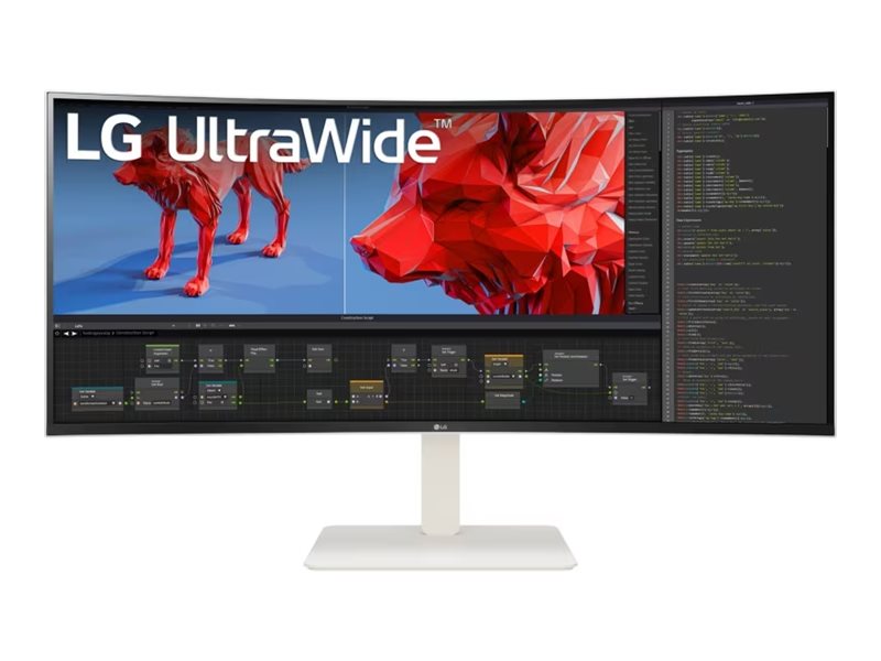 LG UltraWide 38WR85QC-W - LED-Monitor - gebogen - 96.5 cm (38")