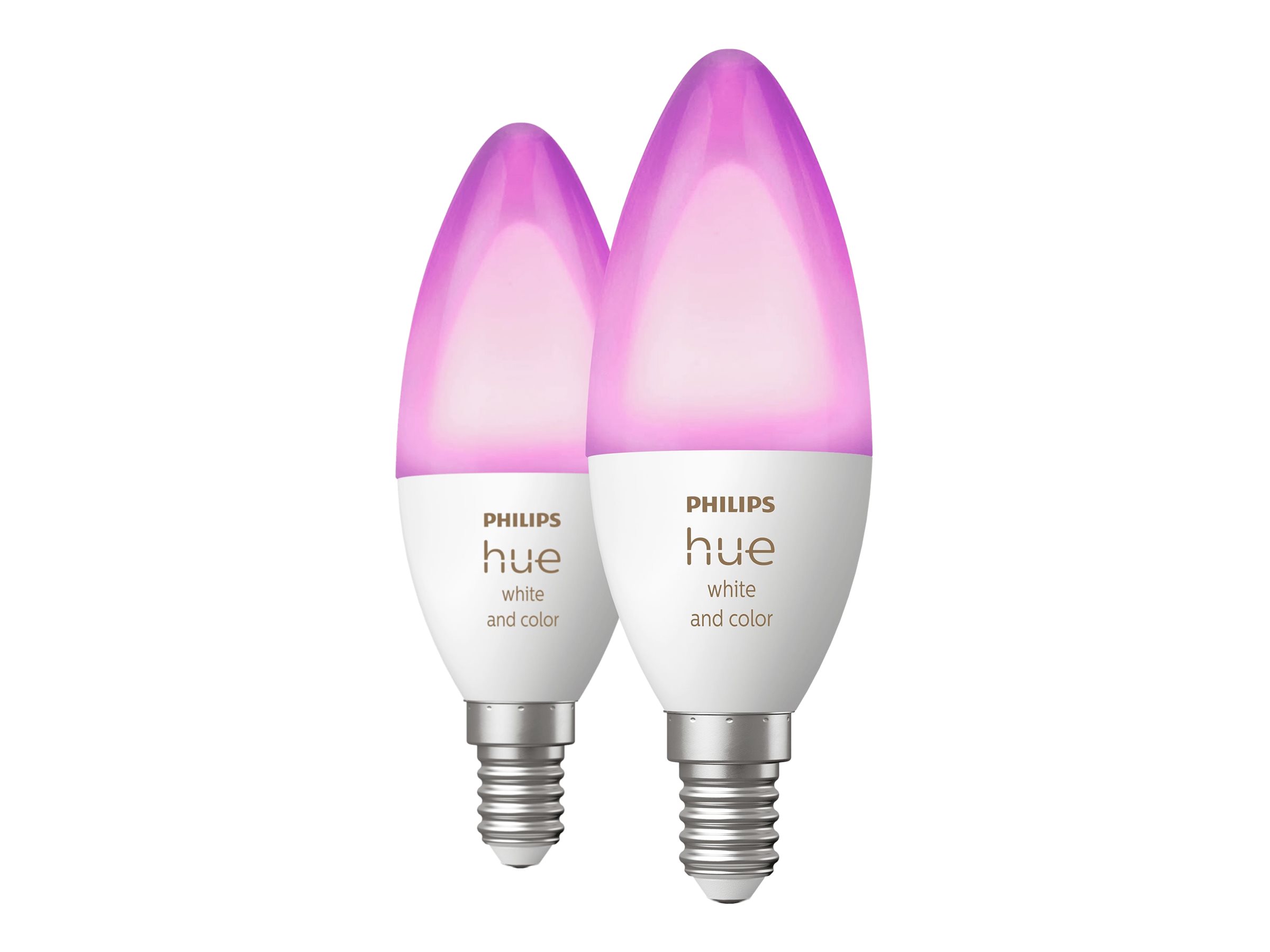 Philips Hue White and Color Ambiance - LED-Lampe - Form: B39 - E14 - 4 W (Entsprechung 25 W), Ansicht 3
