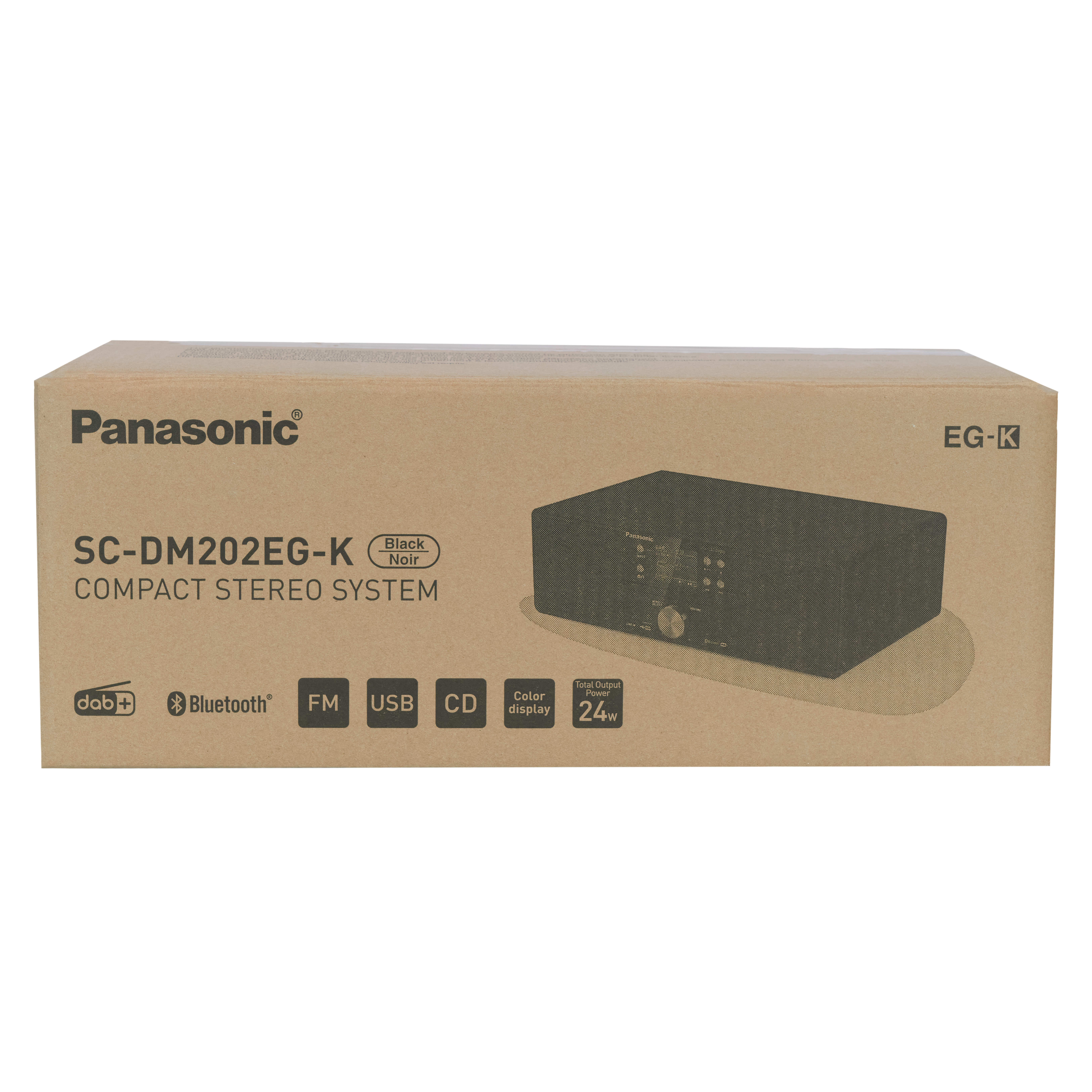 Panasonic SC-DM202 - Audiosystem - 2 x 12 Watt, Ansicht 3
