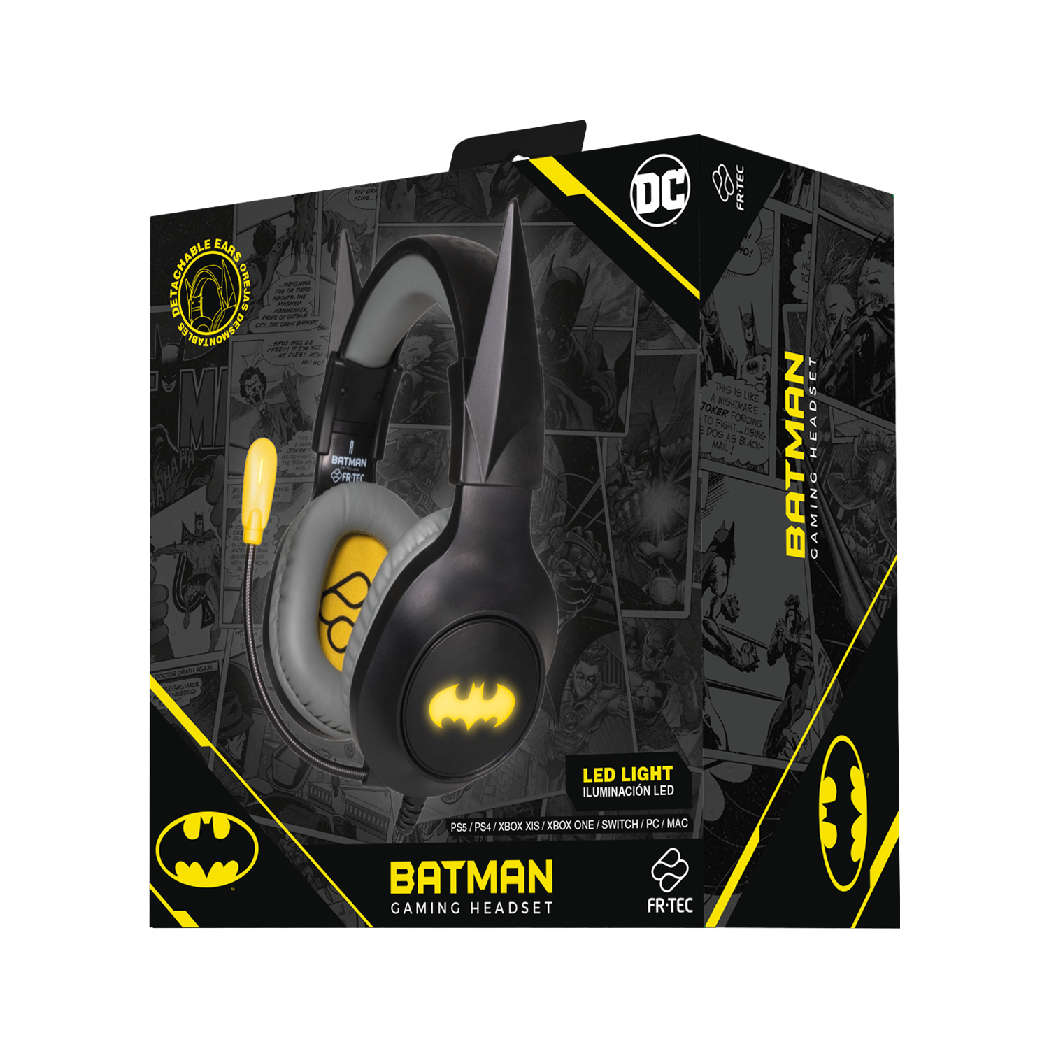 Blade Gaming Headset DC Batman inkl LED Licht - Headset - Plug and Play, Ansicht 2