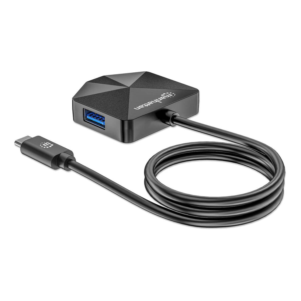 Manhattan Hub - combo - 2 x USB-C 3.2 Gen 1 + 2 x USB 3.2 Gen 1, Ansicht 3