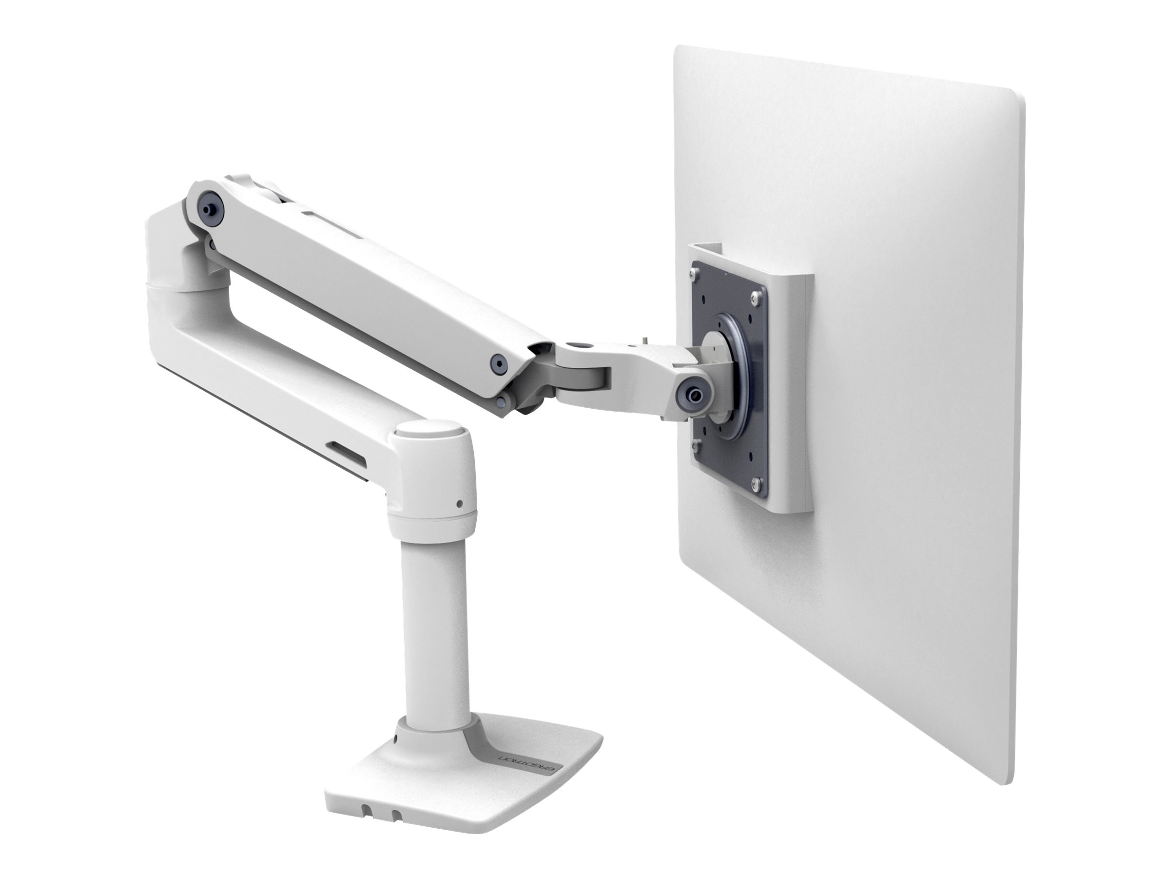 Ergotron LX - Befestigungskit (Gelenkarm Spannbefestigung für Tisch Stange Erweiterungshalterung) - für LCD-Display - Aluminium Stahl - weiß - Bildschirmgröße: bis zu 864 cm (bis zu 34 Zoll)