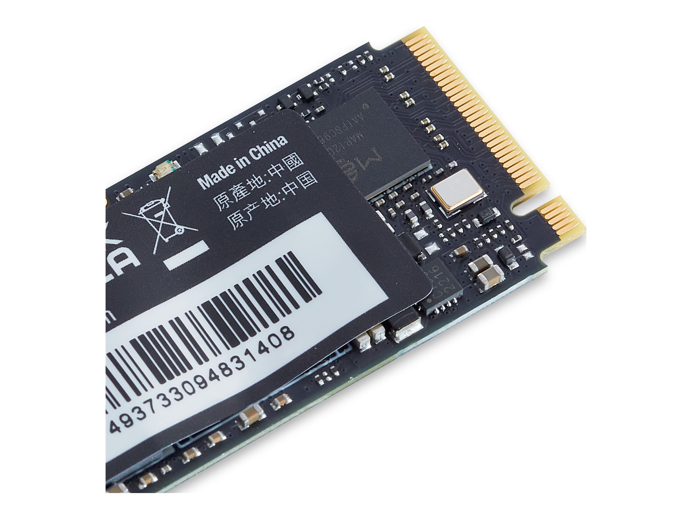 Verbatim Vi3000 - SSD - High Endurance - 256 GB - intern - M.2 2280 - PCIe 3.0 x4 (NVMe), Ansicht 4