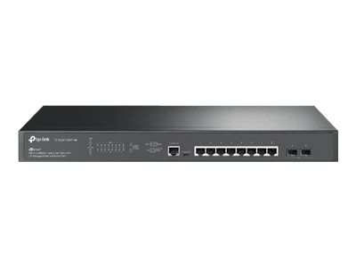 TP-LINK JetStream TL-SG3210XHP-M2 V2 - Switch - managed - 8 x 1010010002.5G + 2 x 10 Gigabit SFP+ - an Rack montierbar - PoE+ (240 W)