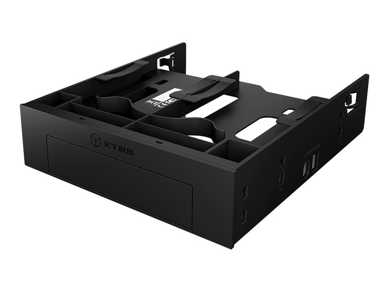 RaidSonic ICY-Box Einbaurahmen IcyBox  2x2,5 Zoll HDD/SSD + 1x3,5 Zollin 5,25 Zoll IB-5251