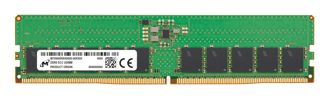 Micron DDR5 - Modul - 16 GB - DIMM 288-PIN, Ansicht 2