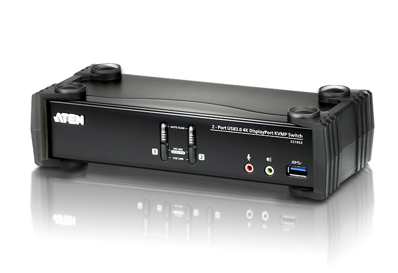 ATEN CS1922 KVMP Switch - KVM-/Audio-/USB-Switch, Ansicht 4