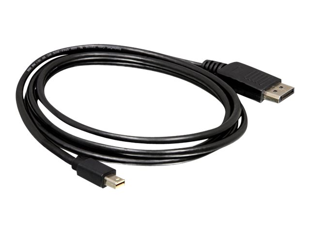 Delock - DisplayPort-Kabel - Mini DisplayPort männlich zu DisplayPort männlich - 2 m