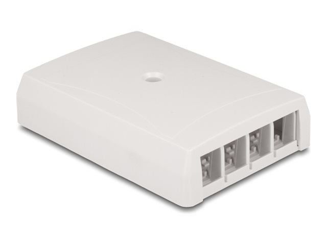 Delock Gehäuse mit modularen Einsätzen - keystone for fiber optic and network
