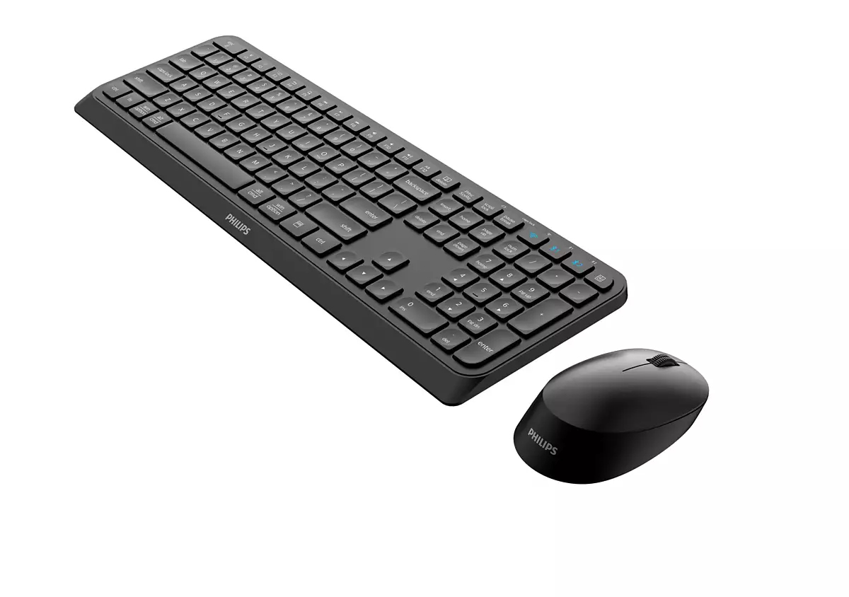 Philips 4000 series SPT6407B - Tastatur-und-Maus-Set - TL: Deutsch, QWERTZ, Ansicht 2