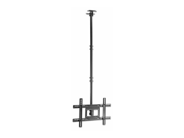 Manhattan Befestigungskit (Deckenplatte) - für Flachbildschirm zwischen 37 und 80 - heavy-duty steel - Schwarz, Ansicht 4