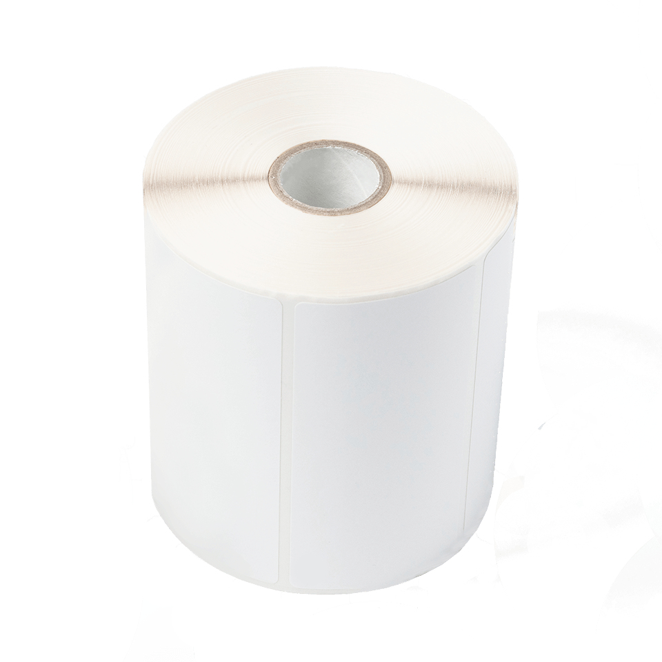 Brother Premium - Halbglänzend - Oberseite beschichtet - weiß - 102 x 150 mm 500 Etikett(en) (1 Rolle(n), Ansicht 3