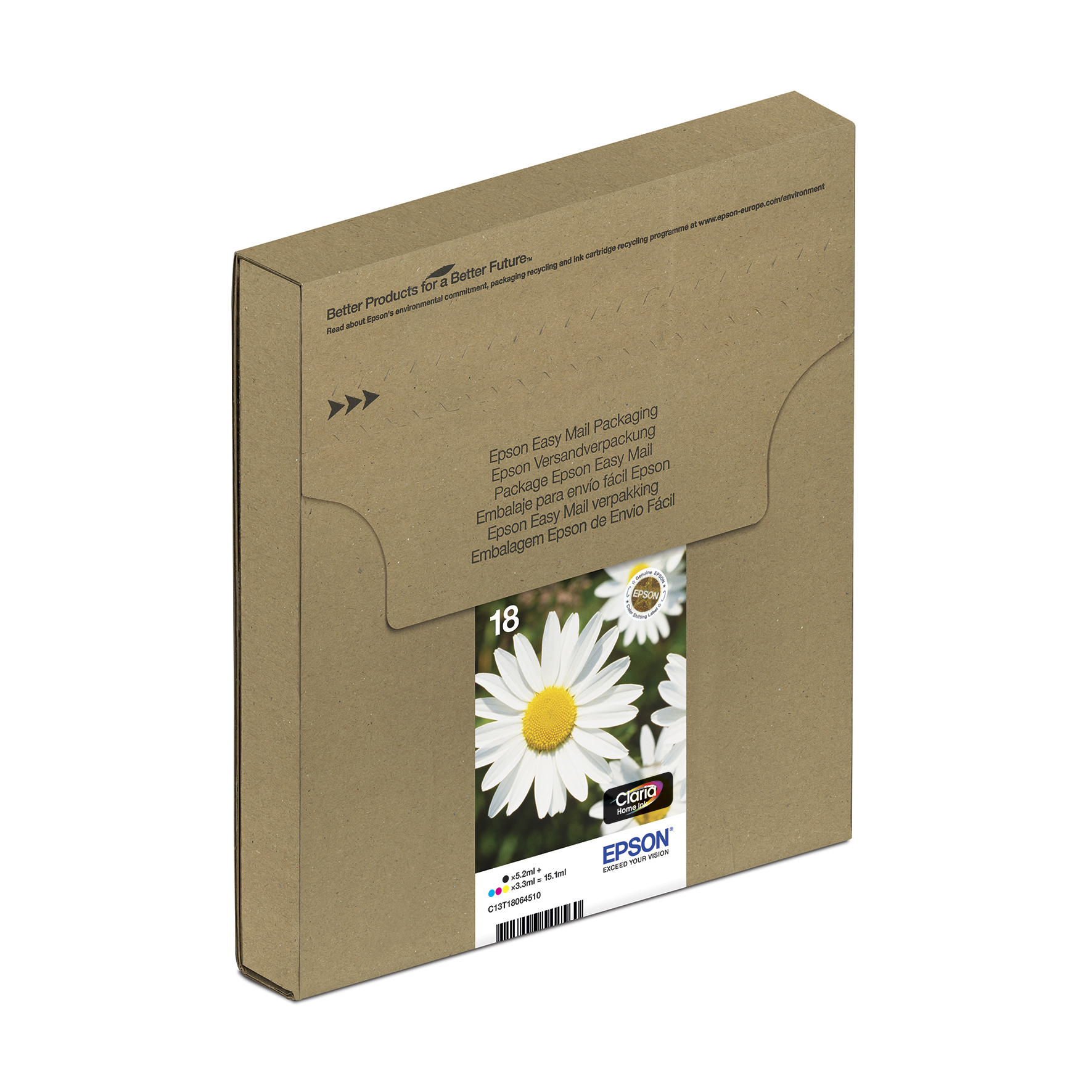 Epson T1806 Easy Mail Packaging - 4er-Pack - 15.1 ml, Ansicht 3