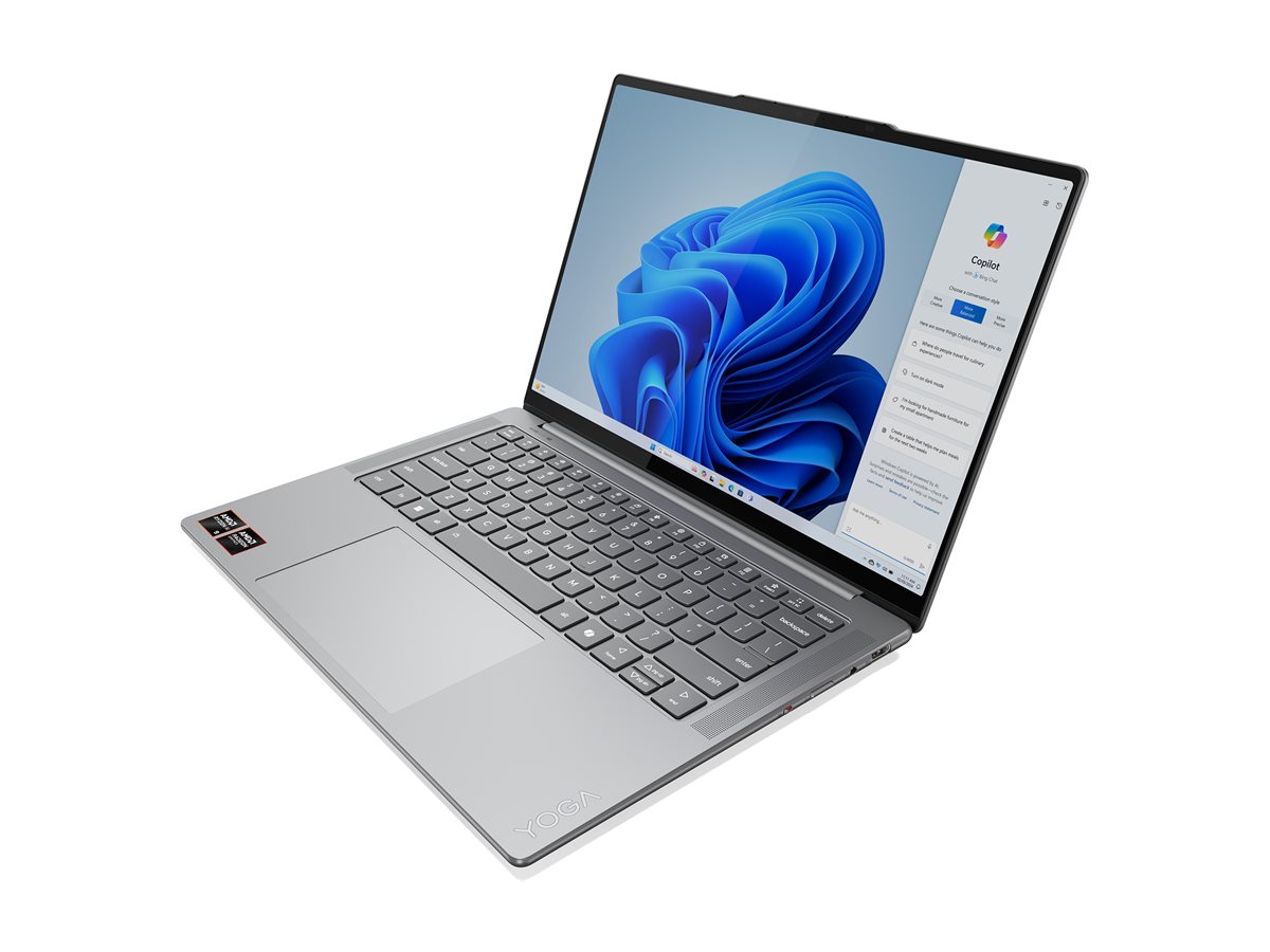 Lenovo Yoga Pro 7 14ASP9 83HN - AMD Ryzen AI 9 365  2 GHz - Win 11 Home - Radeon 880M - 32 GB RAM - 1 TB SSD NVMe - 36.8 cm (14.5)