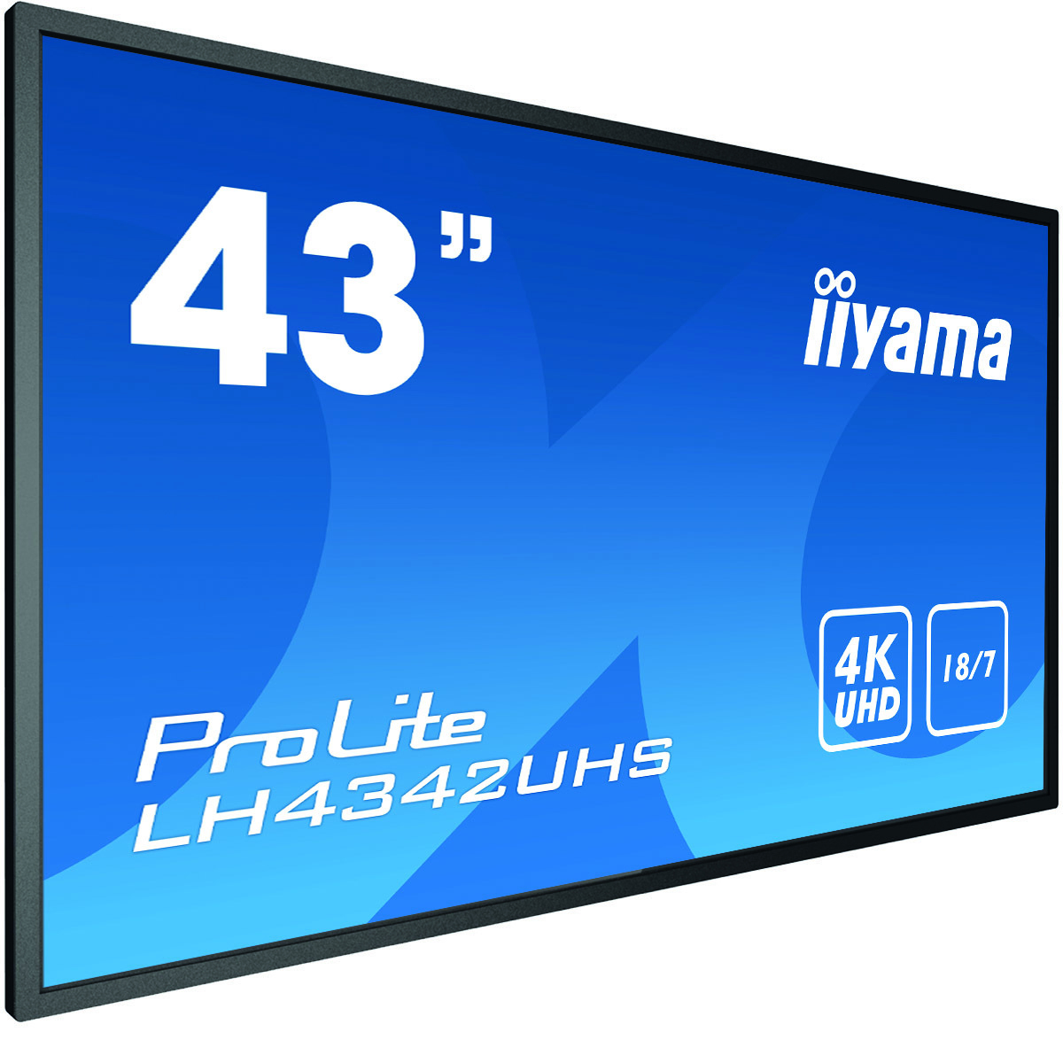 Iiyama LH4342UHS-B3 - 108 cm (42.5 Zoll) - IPS - 3840 x 2160 Pixel - 500 cd/m² - 4K Ultra HD - 16:9