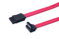ASSMANN - SATA-Kabel - Serial ATA 150/300/600 - SATA zu SATA - 50 cm - links-gewinkelter Stecker, flach