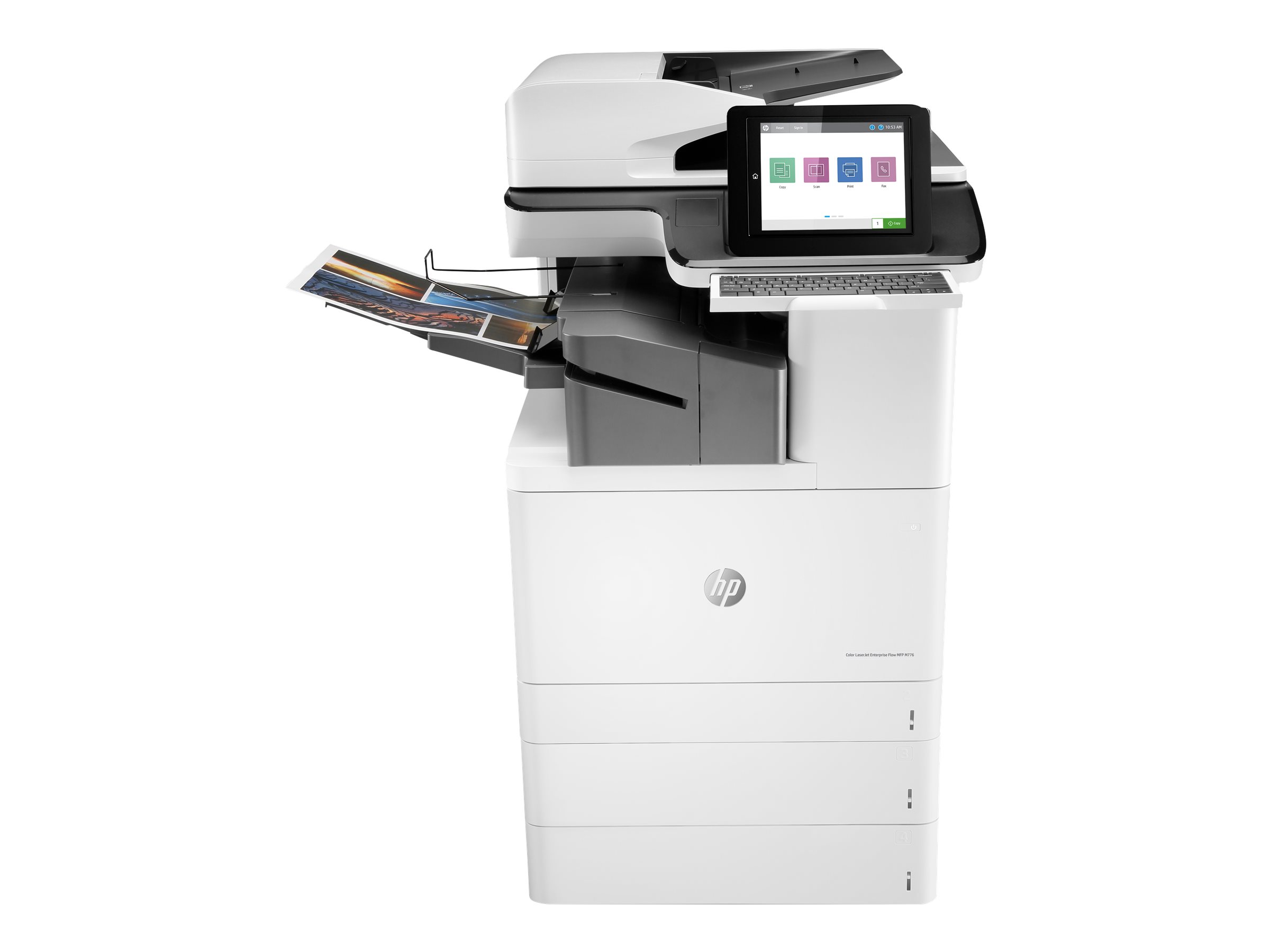 HP LaserJet Enterprise Flow MFP M776zs - Multifunktionsdrucker - Farbe - Laser - 297 x 864 mm (Original)