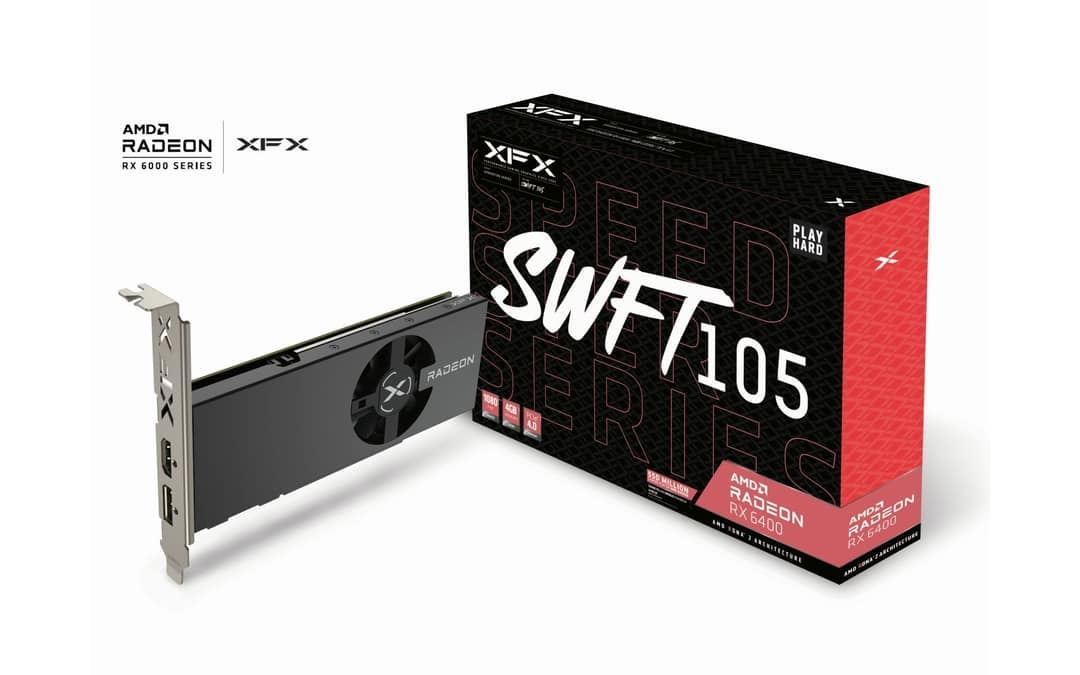 XFX Speedster SWFT105 Radeon RX 6400 - Grafikkarten, Ansicht 3