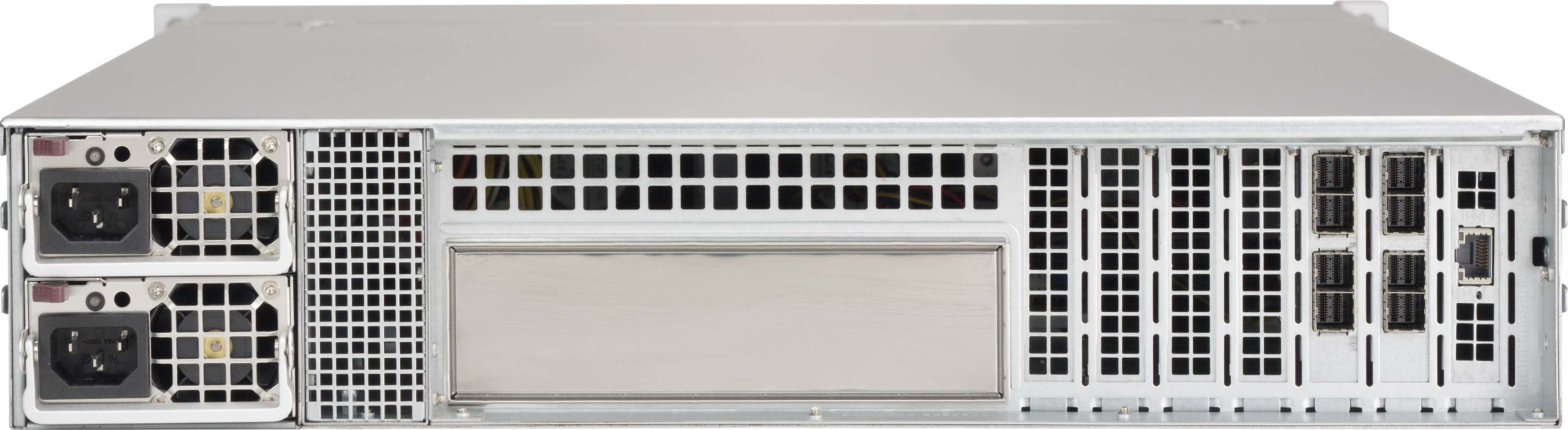 Supermicro SC216 BE2C-R609JBOD - Rack-Montage, Ansicht 3
