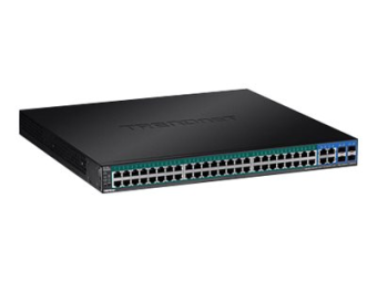 TRENDnet TPE 5048WS - Switch - Smart - 48 x 101001000 (PoE+)