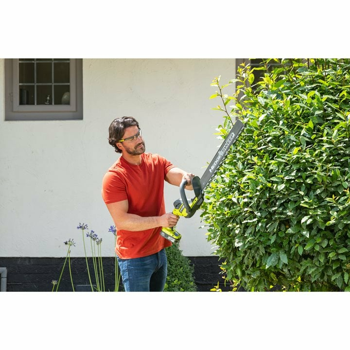 Ryobi RY18HT50A-0 Akku-Heckenschere, 18 V, Lithium-Ion (Li-Ion), 2,4 kg, Box, 1 Stück(e), Ansicht 2