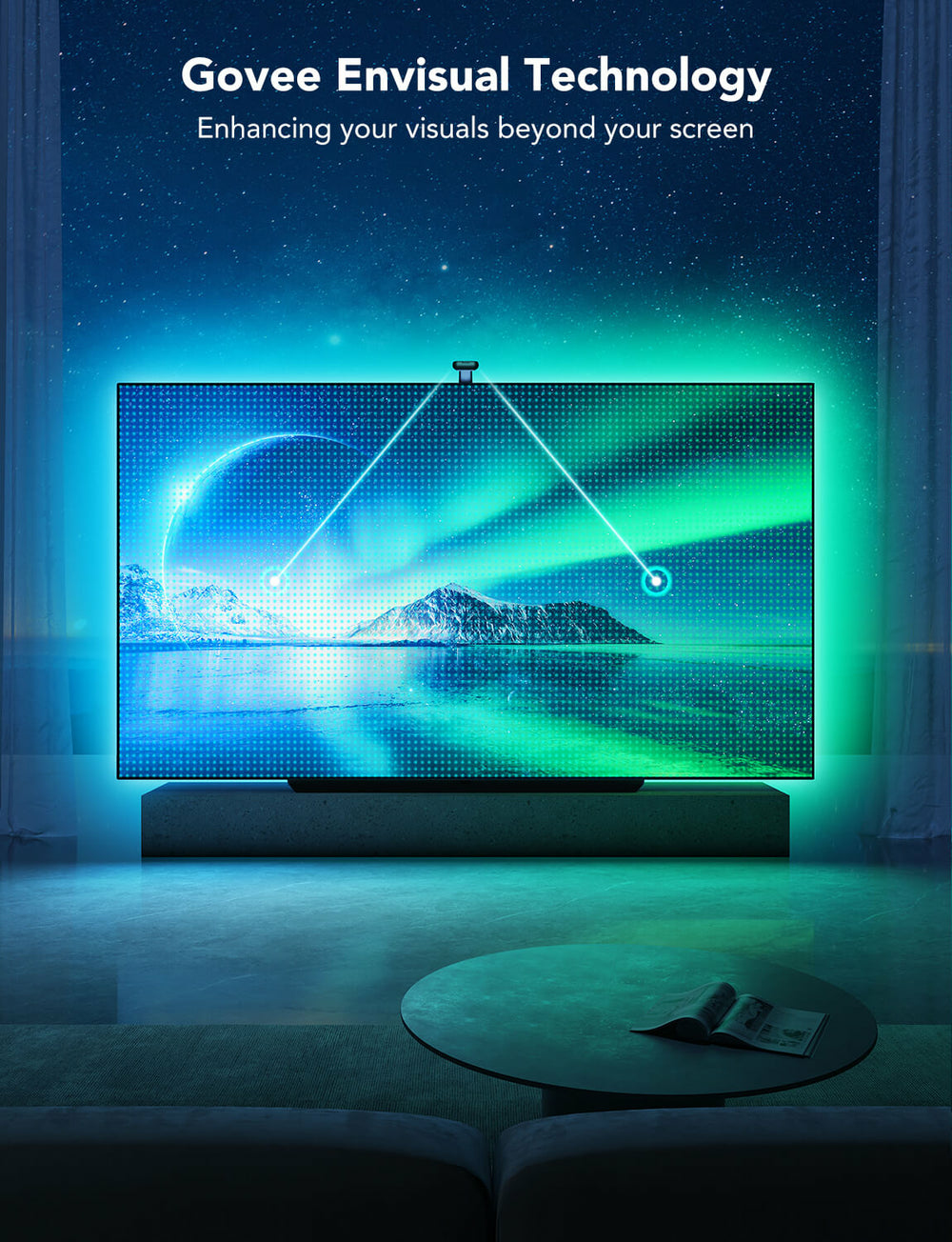 Govee TV Backlight T2 H605C - Modul mit Hintergrundbeleuchtung, Ansicht 3