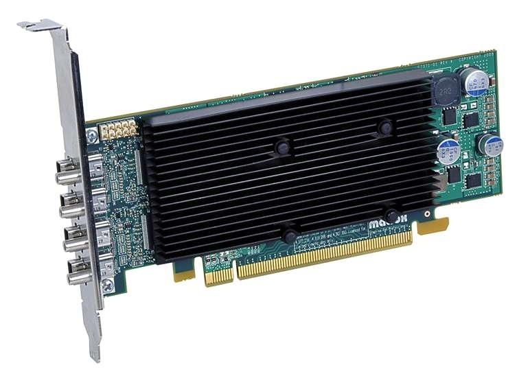 Matrox M9148 - Grafikkarten - M9148 - 1 GB - PCIe x16 Low-Profile, Ansicht 3