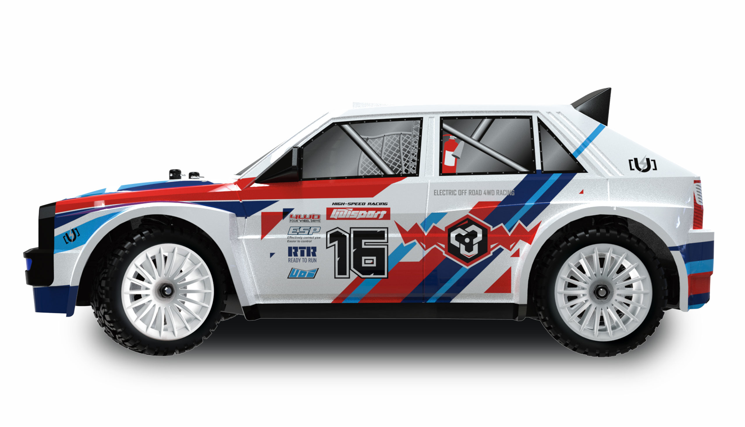 Amewi LR16 Rallye Drift Fahrzeug - Rallyeauto - 1:16 - 14 Jahr(e) - 1200 mAh - 600 g, Ansicht 2